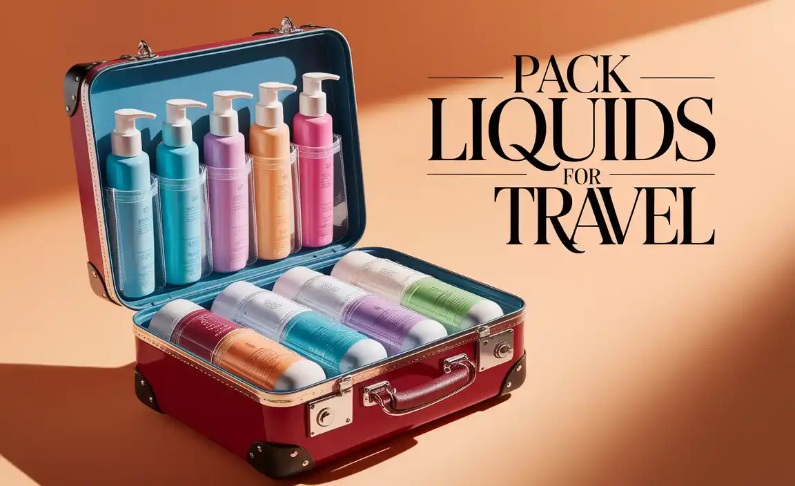 How To Pack Liquids For Air Travel
