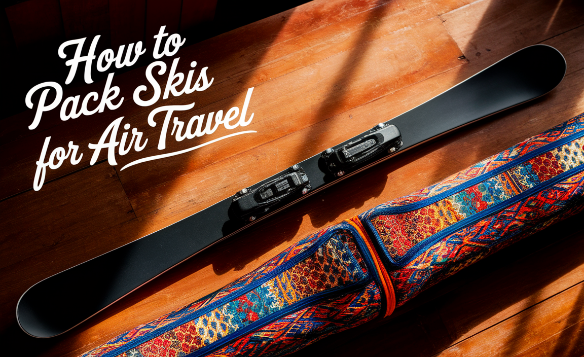 How to Pack Skis for Air Travel