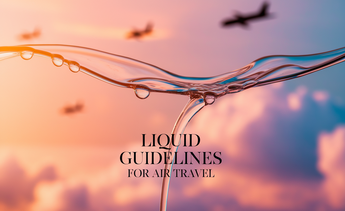 Liquid Guidelines For Air Travel