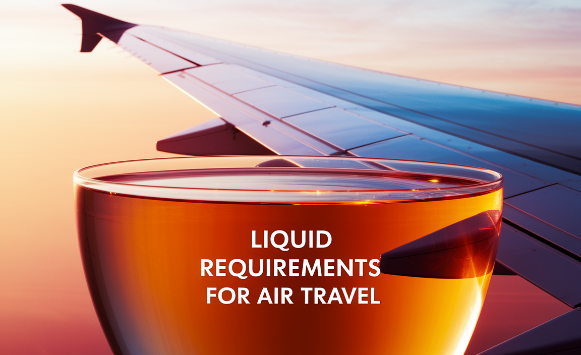 Liquid Requirements For Air Travel