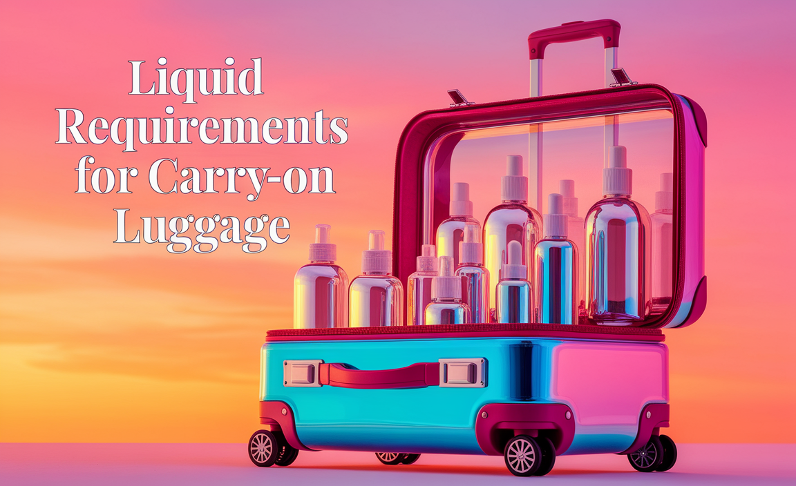 Liquid Requirements for Carry-On Luggage