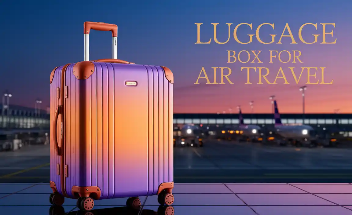Luggage Box For Air Travel