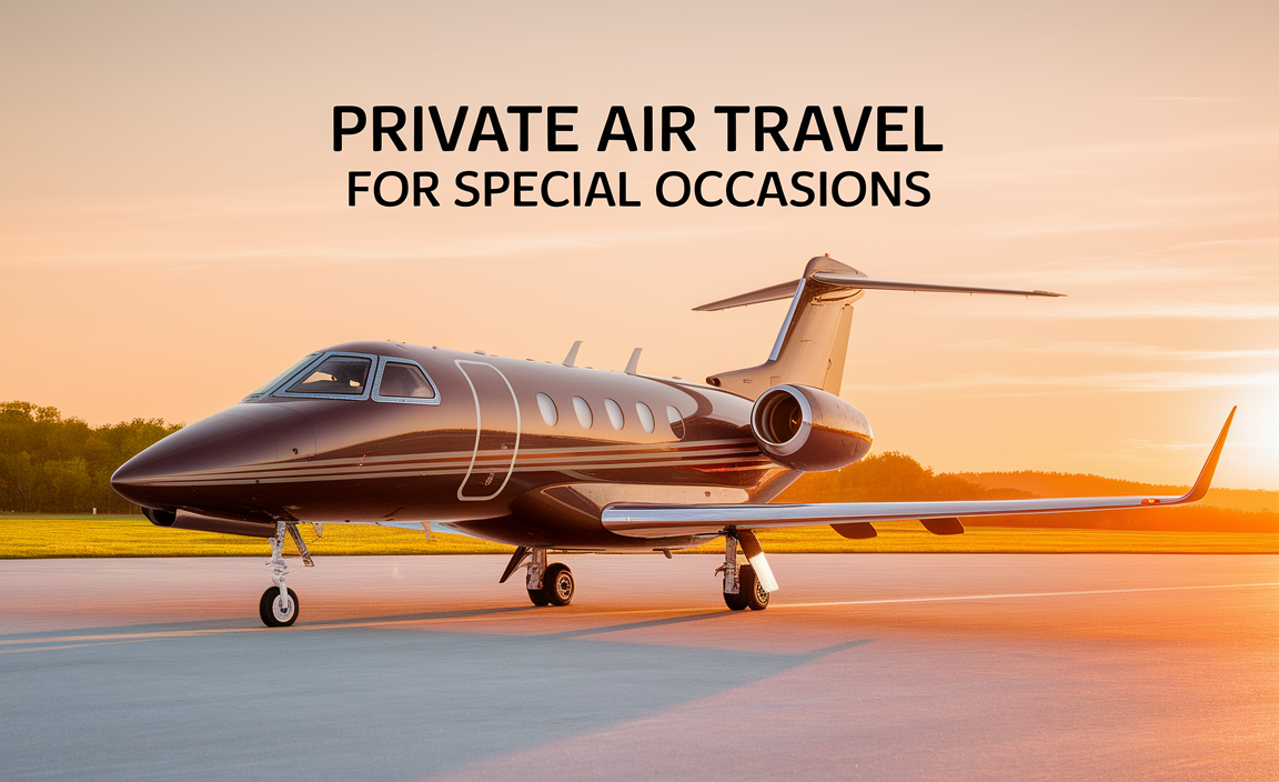 Private Air Travel for Special Occasions