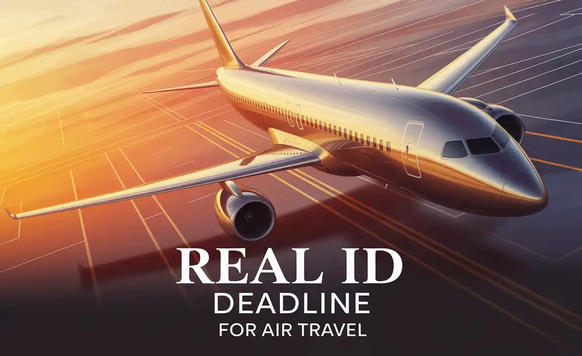 Real Id Deadline For Air Travel