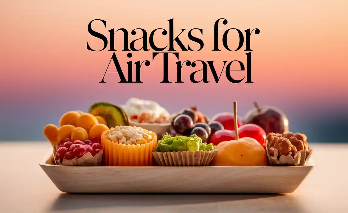 Snacks For Air Travel