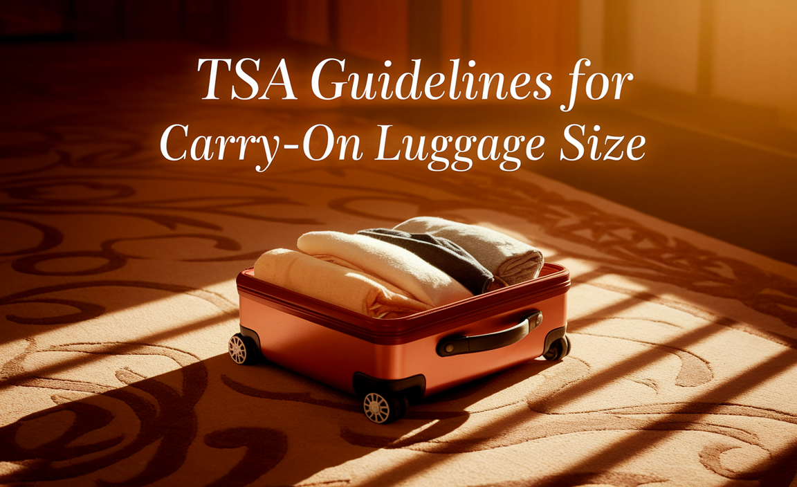 TSA Guidelines for Carry-On Luggage Size