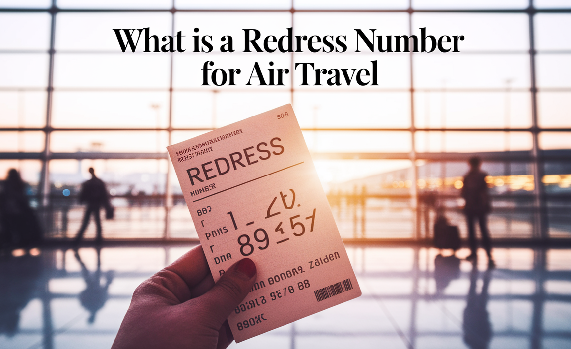 What is a Redress Number for Air Travel