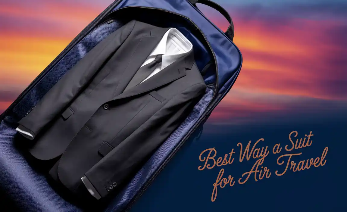Best Way To Pack A Suit For Air Travel