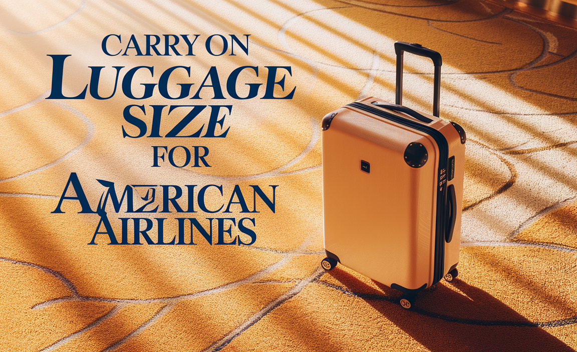 carry on luggage size for american airlines