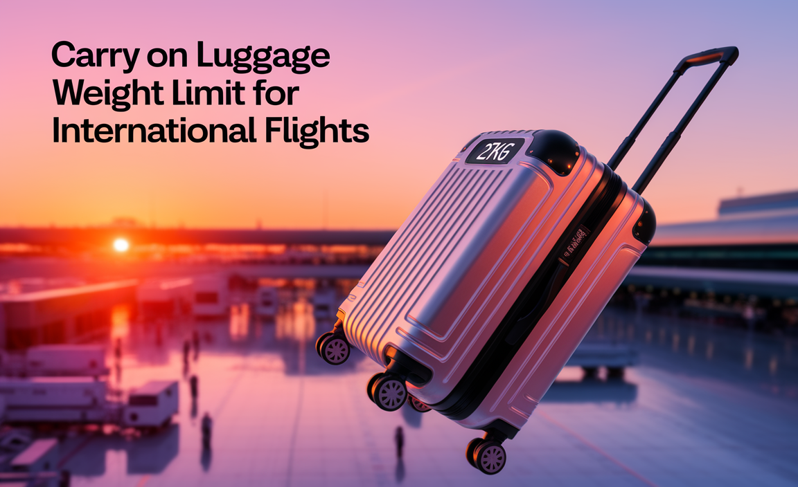 carry on luggage weight limit for international flights