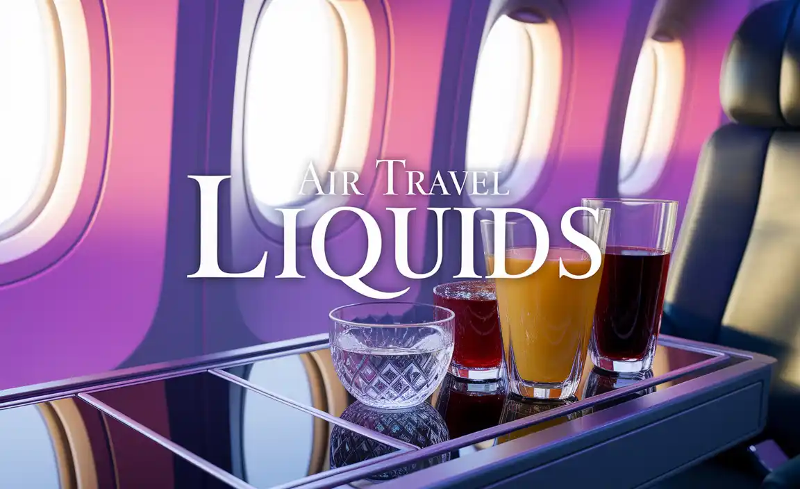 liquids for air travel