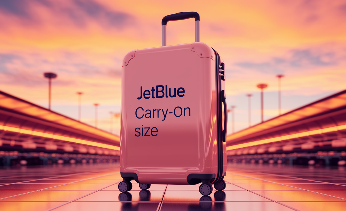 size of luggage for carry on jetblue