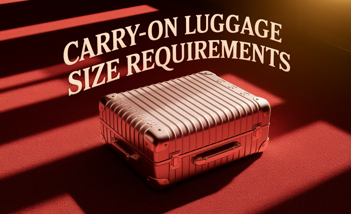 size requirements for carry on luggage