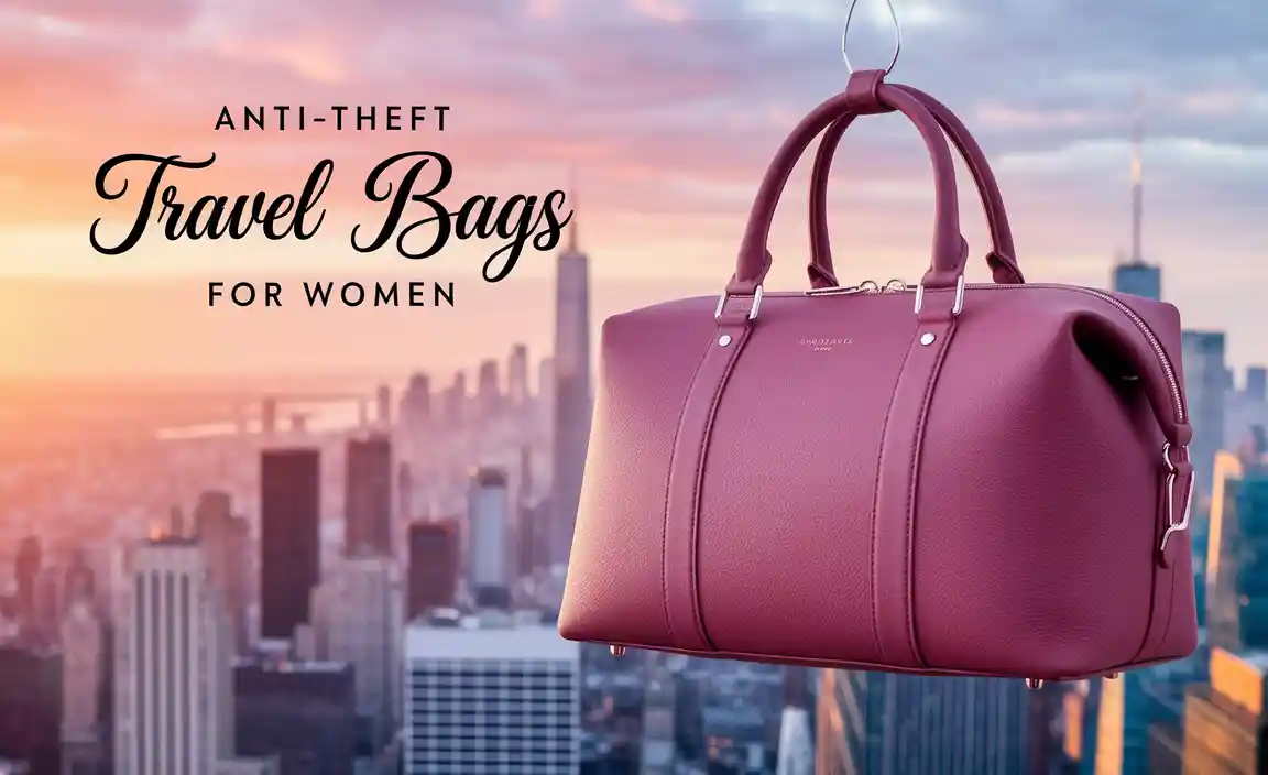 Anti Theft Travel Bags For Women