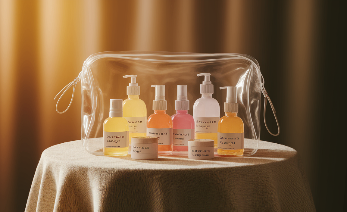 Approved Liquids For Carry-On Luggage - Size Guidelines
