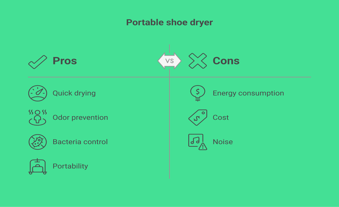Benefits of Using a Portable Shoe Dryer