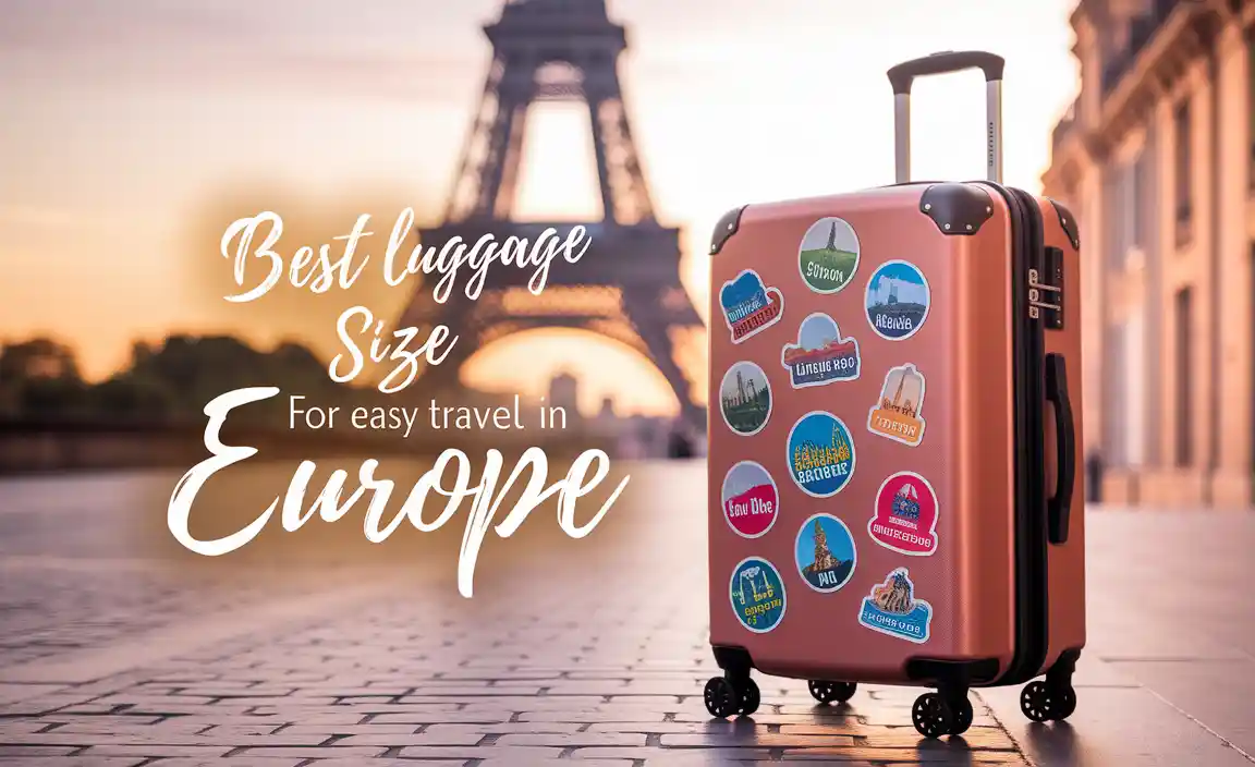 Best Luggage Size For Easy Travel In Europe