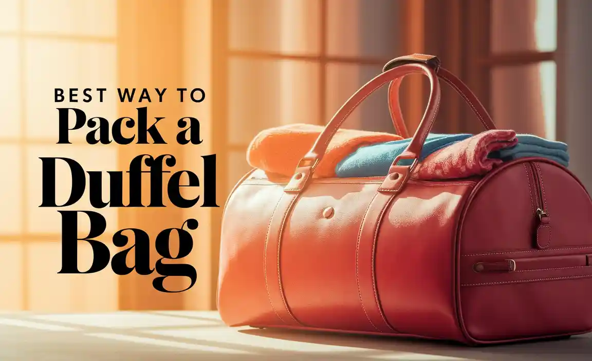Best Way To Pack A Duffel Bag