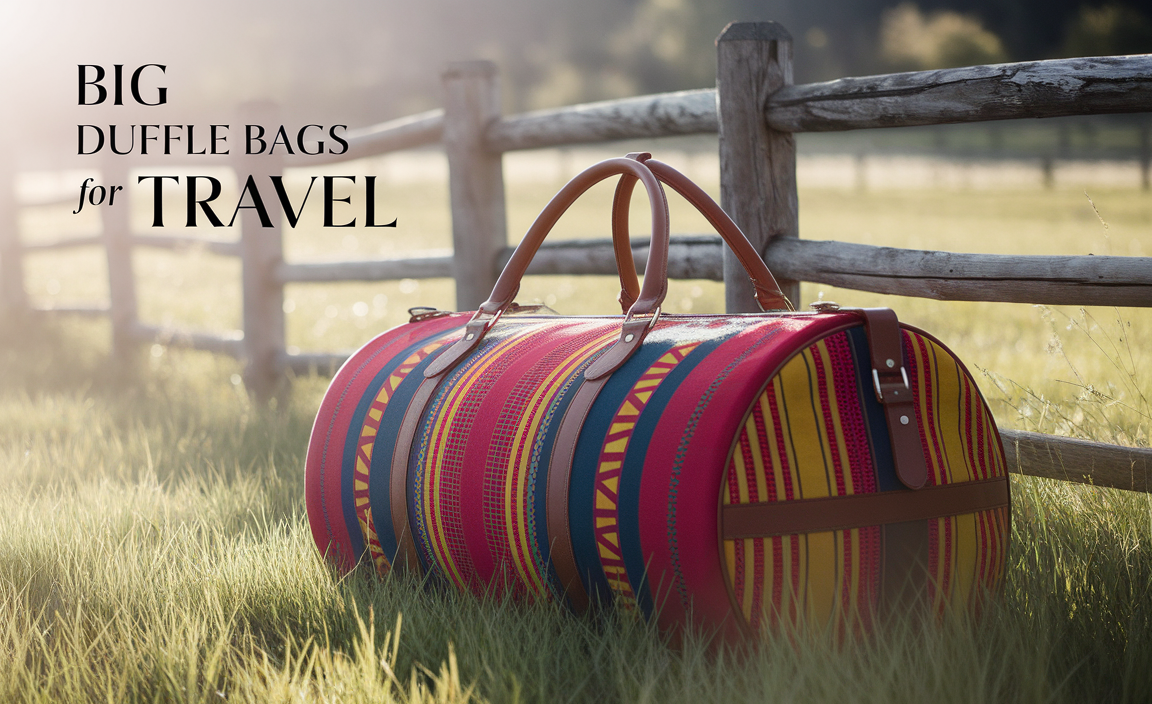 Big Duffle Bags For Travel
