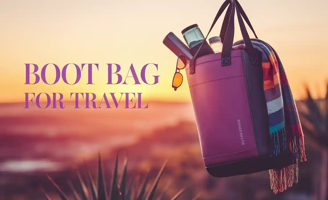 Boot Bag For Travel