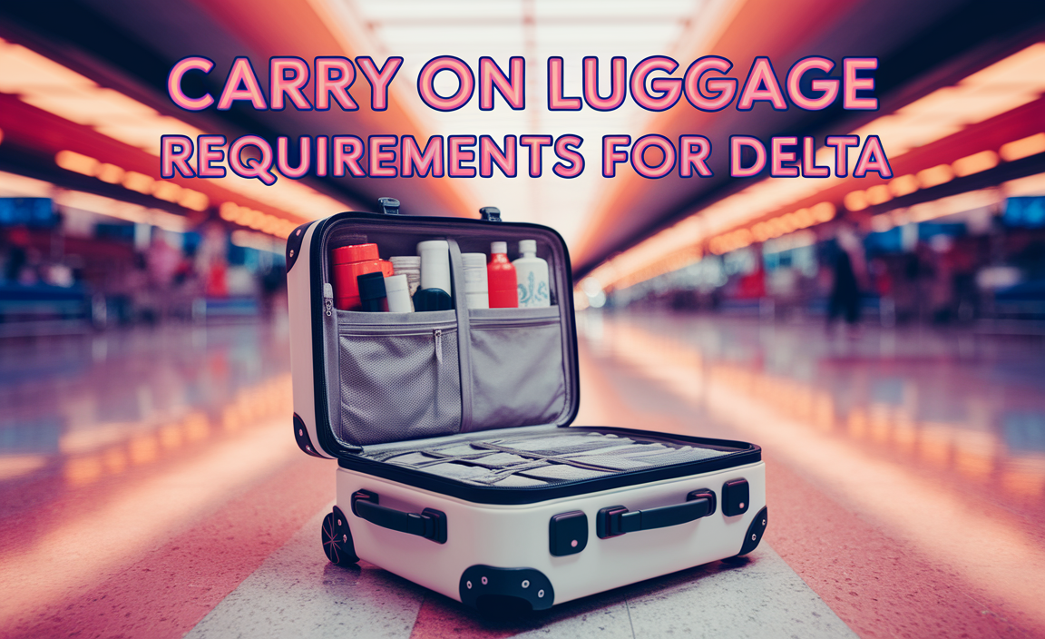 Carry On Luggage Requirements for Delta