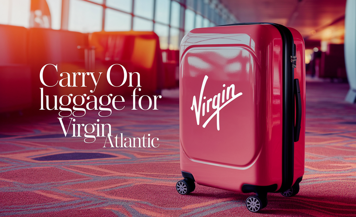 Carry On Luggage for Virgin Atlantic