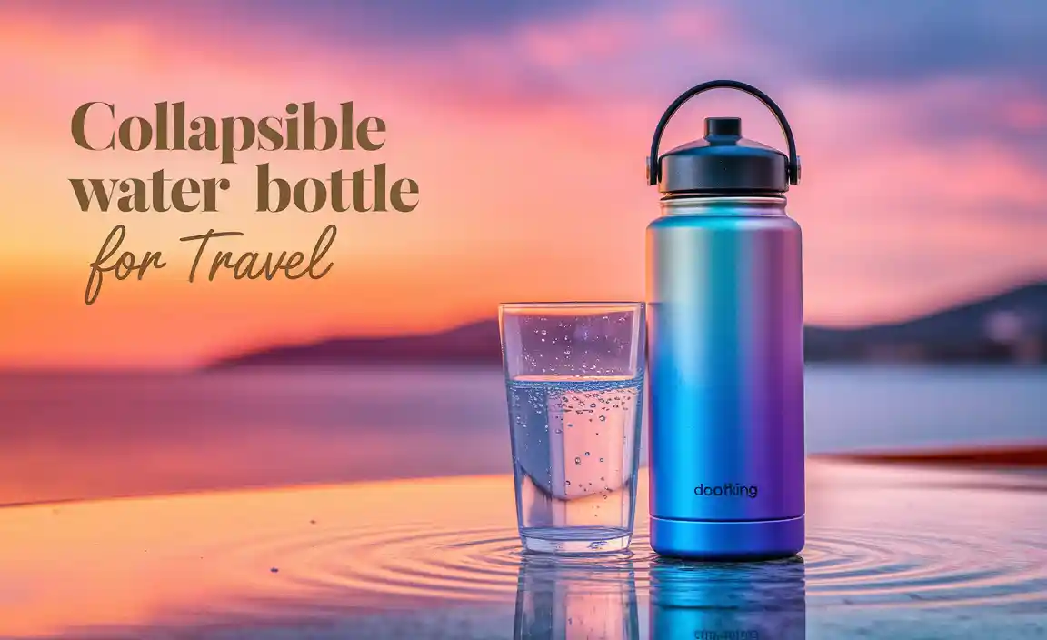 Collapsible Water Bottle for Travel