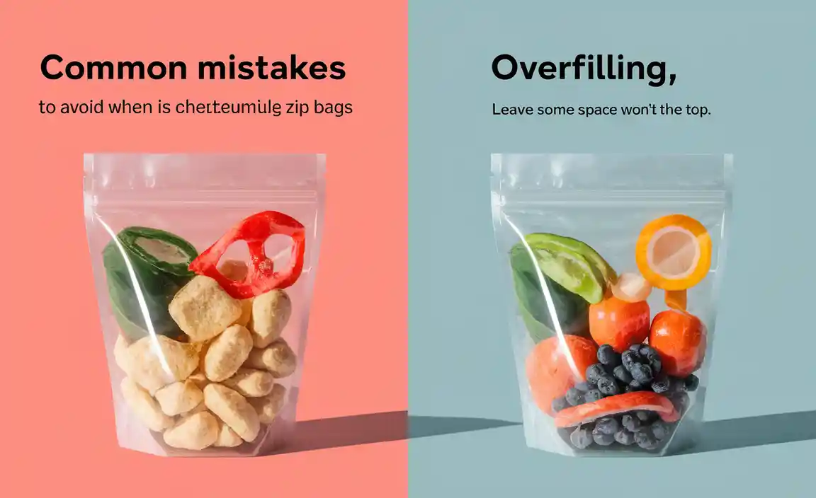 Common Mistakes to Avoid When Using Reusable Zip Bags