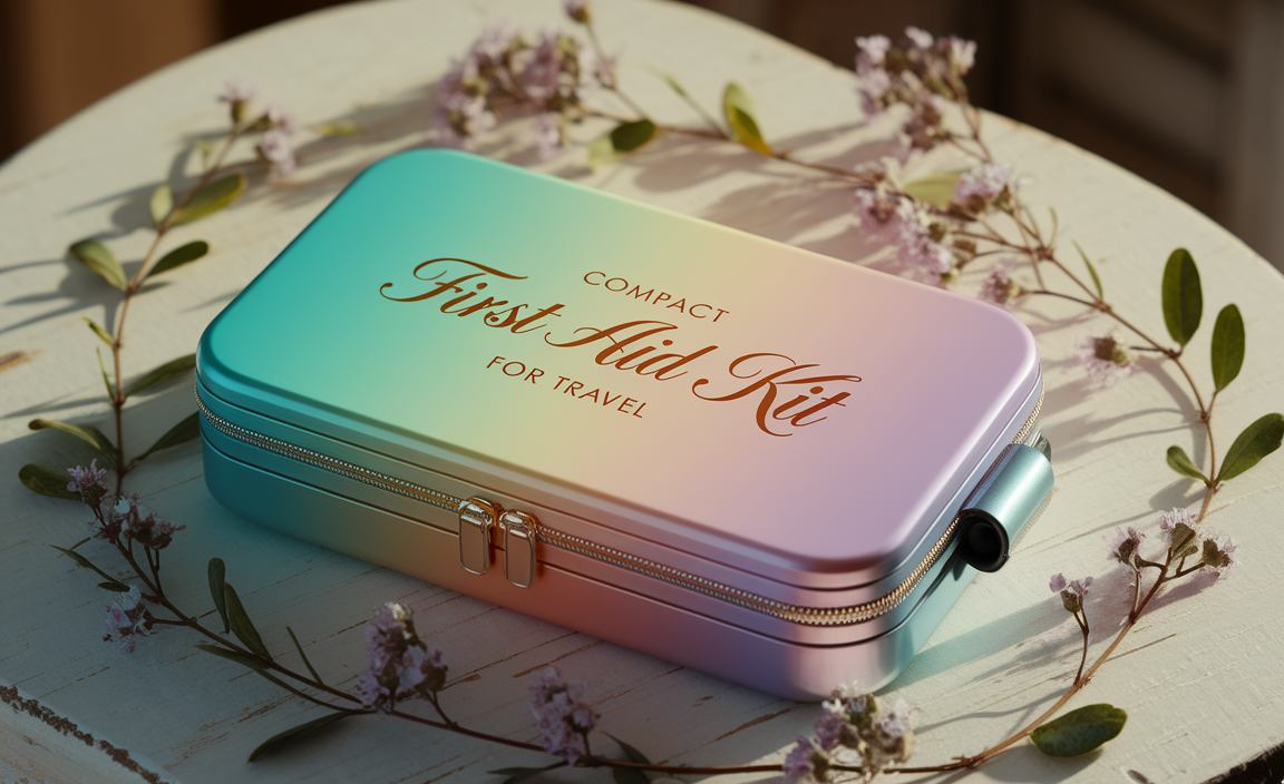 Compact First Aid Kit for Travel