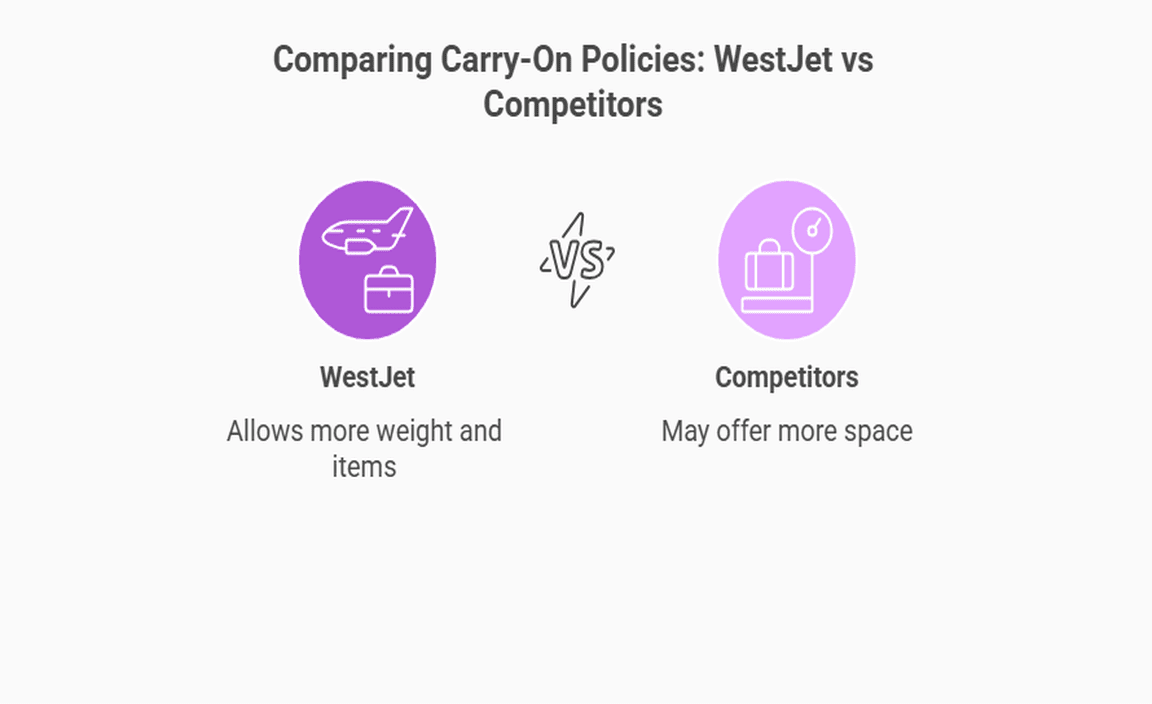 Comparing Carry-On Policies WestJet vs Competitors