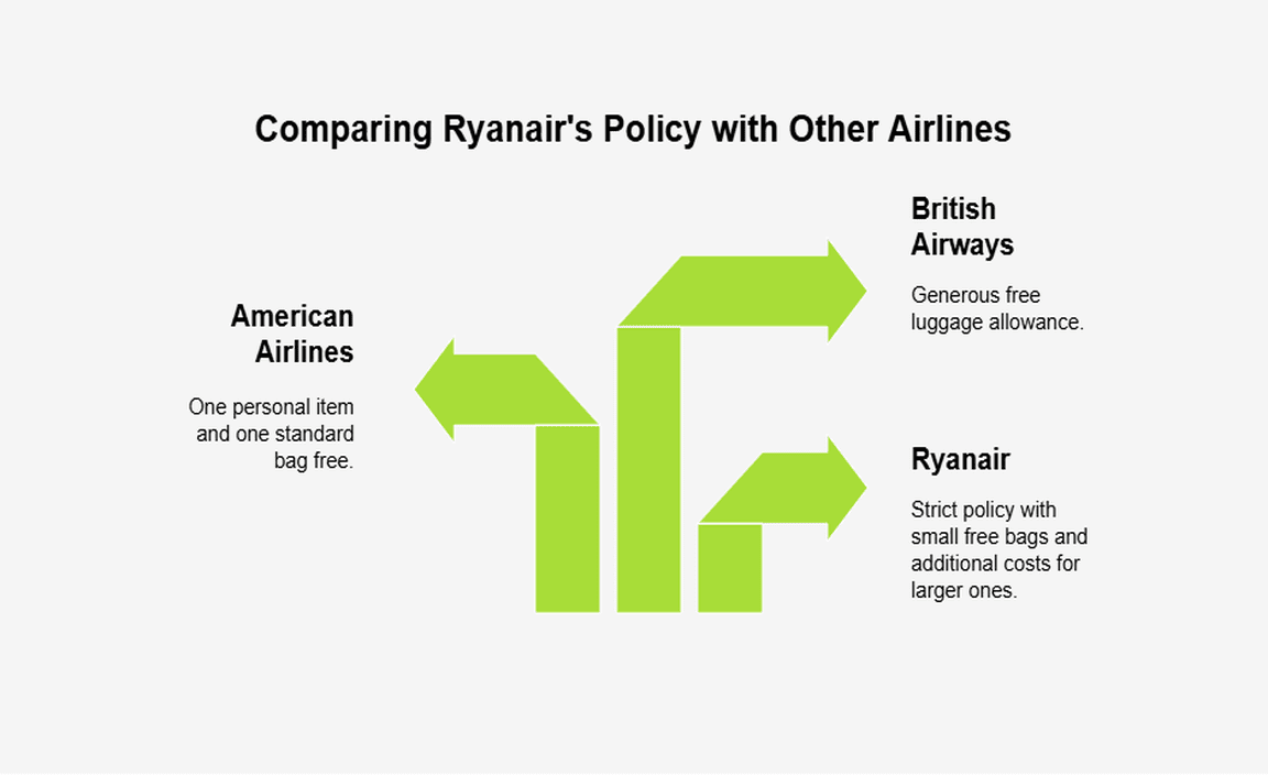 Comparing Ryanair's Policy with Other Airlines