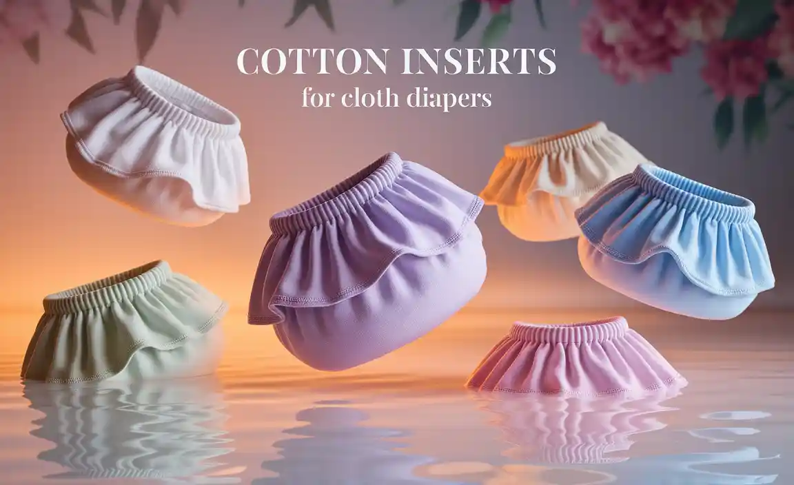 Cotton Inserts For Cloth Diapers