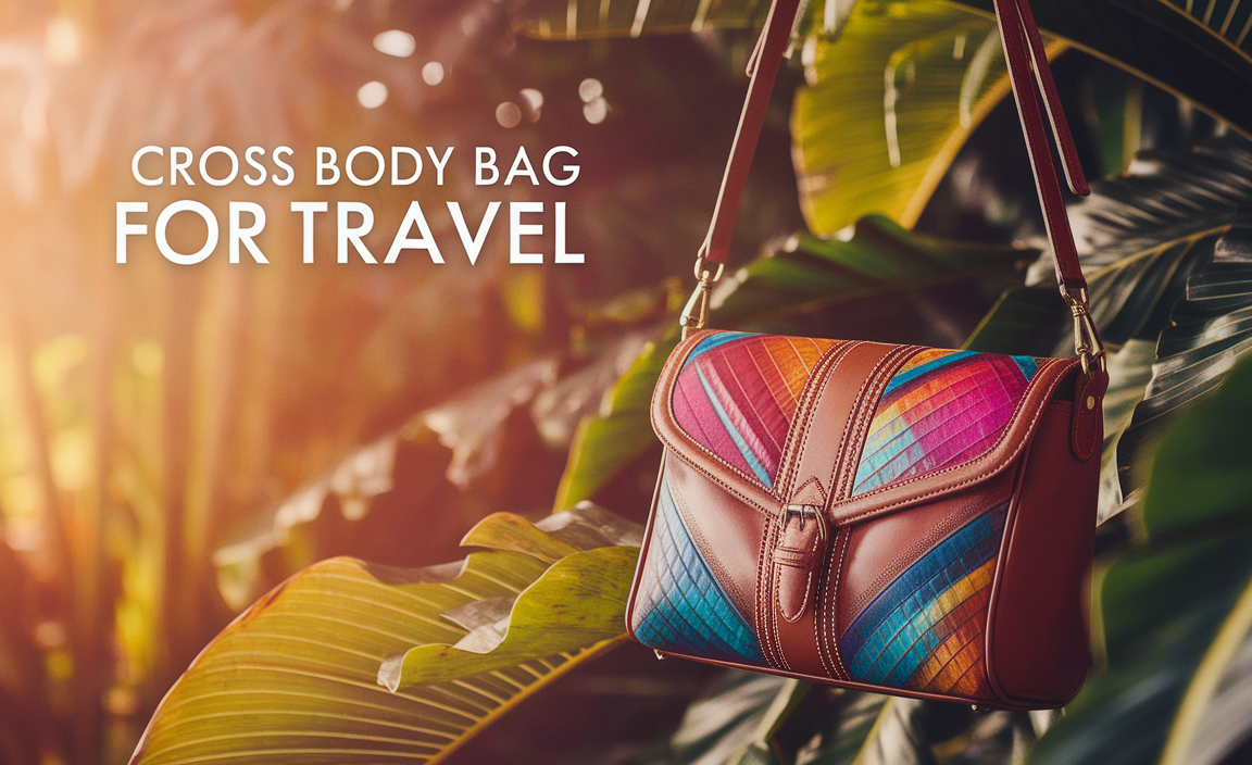 Cross Body Bag for Travel
