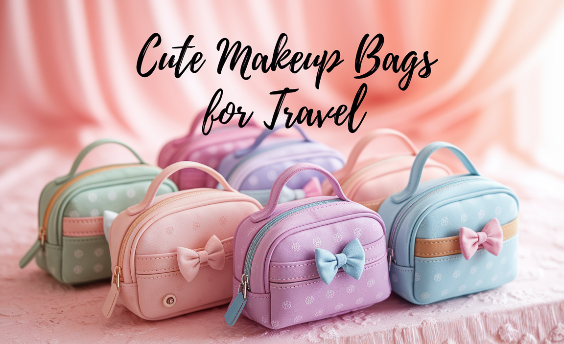 Cute Makeup Bags For Travel
