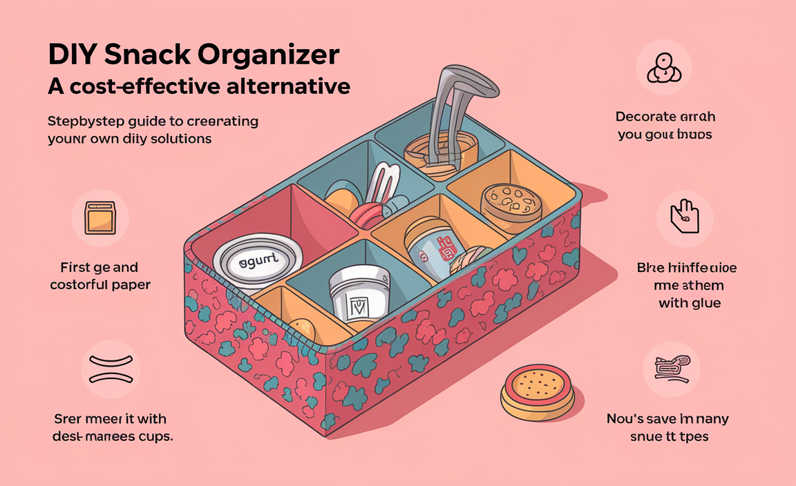 DIY Snack Organizer: A Cost-effective Alternative