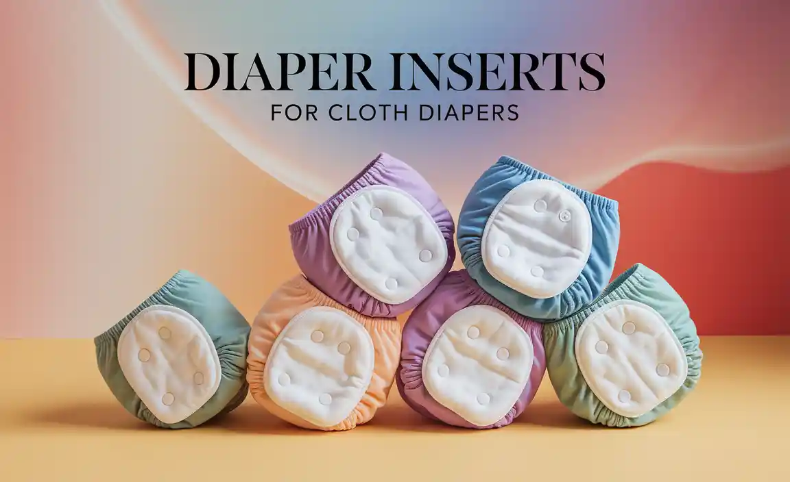 Diaper Inserts For Cloth Diapers