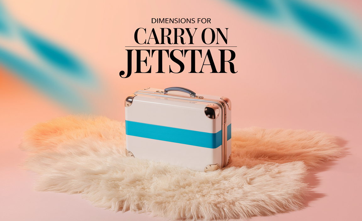 Dimensions For Carry On Luggage Jetstar