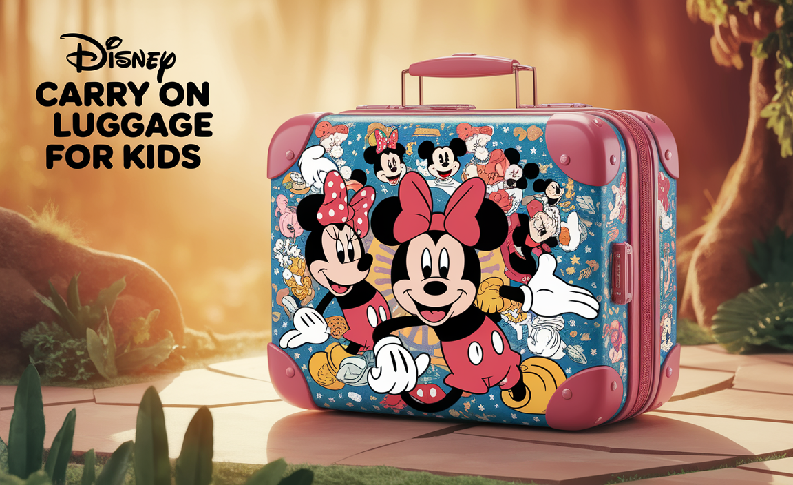 Disney Carry On Luggage For Kids