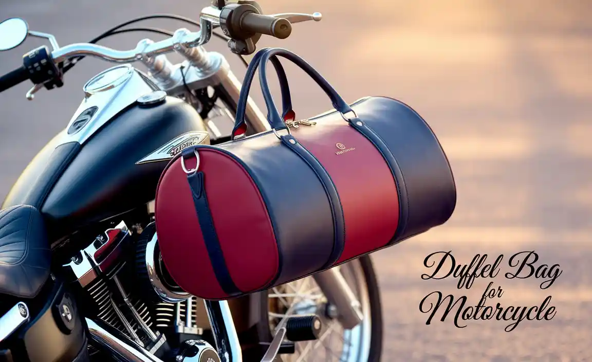 Duffel Bag For Motorcycle