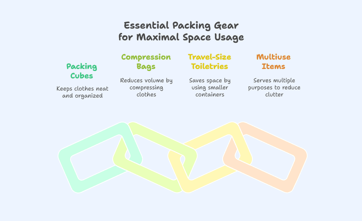 Essential Packing Gear for Maximal Space Usage