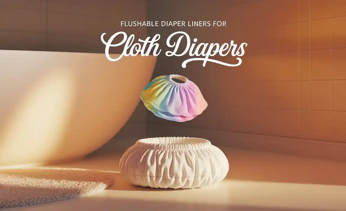 Flushable Diaper Liners For Cloth Diapers
