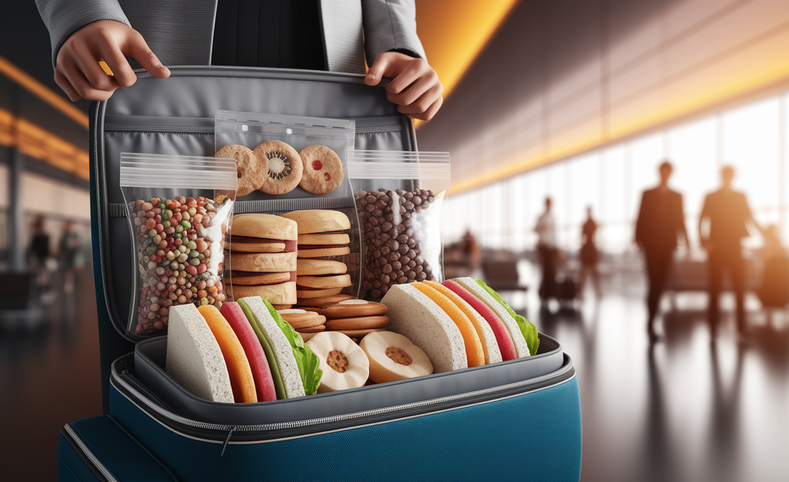 Food and Snacks in Carry-On