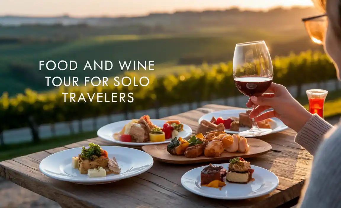 Food and Wine Tour for Solo Travelers
