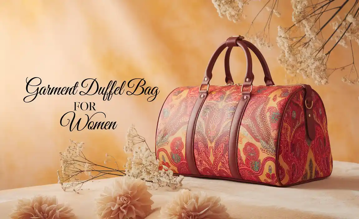 Garment Duffel Bag For Women