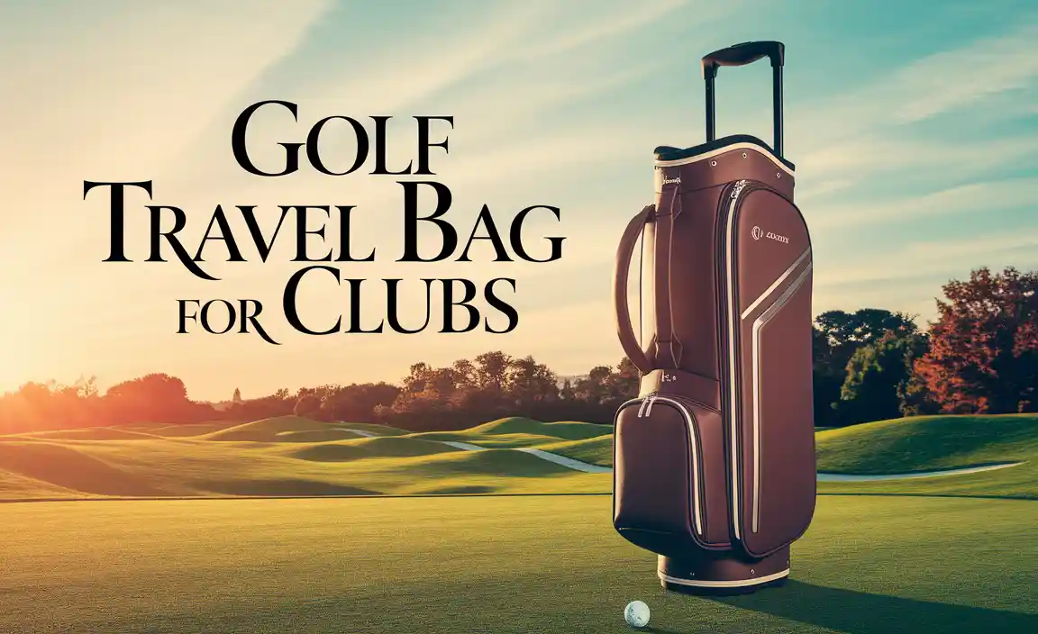 Golf Travel Bag For Clubs