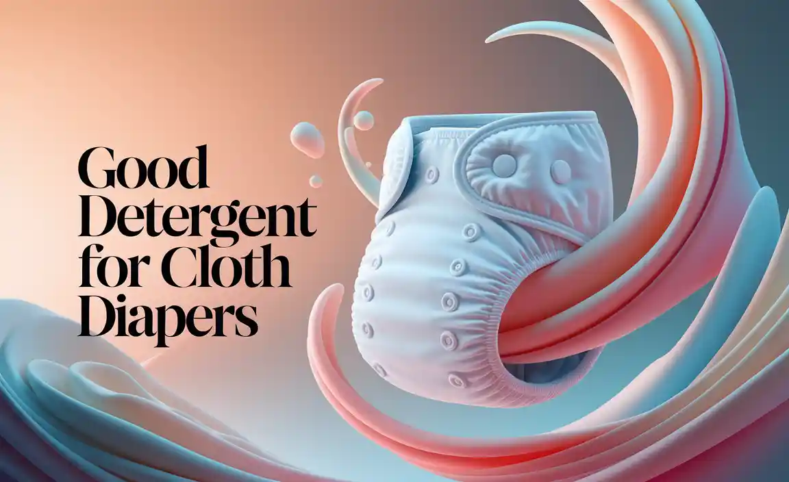 Good Detergent for Cloth Diapers