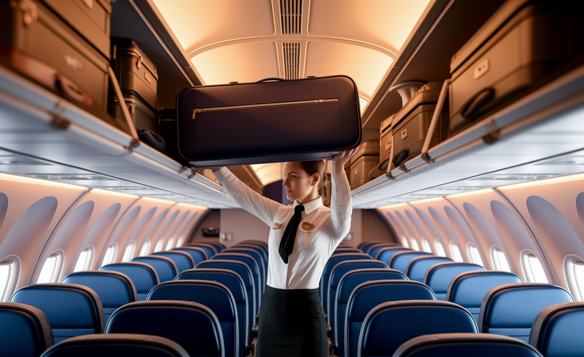 Handling Carry-On Luggage on the Plane