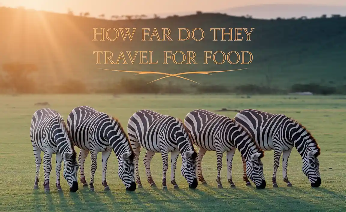 How Far Do They Travel For Food