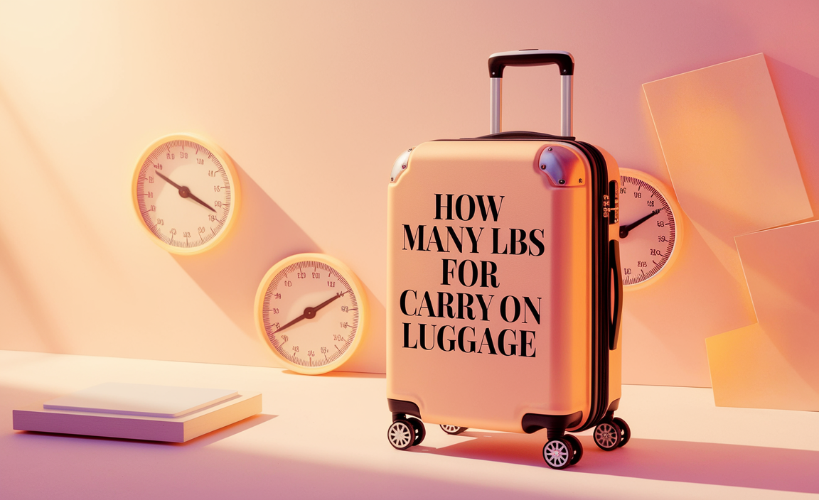 How Many Lbs For Carry On Luggage