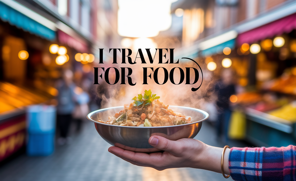 I Travel For Food Shirt